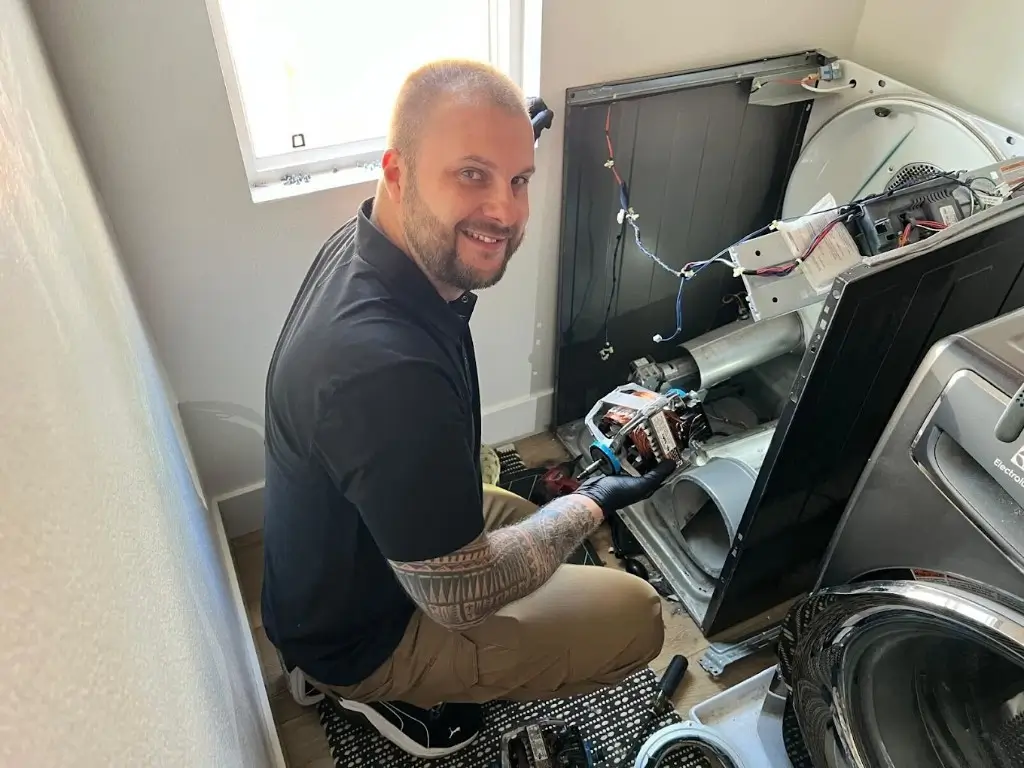 Electrolux dryer motor repair — professional service